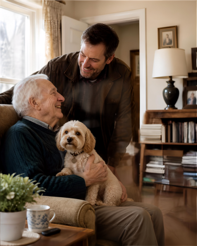 elder care warning signs with pet